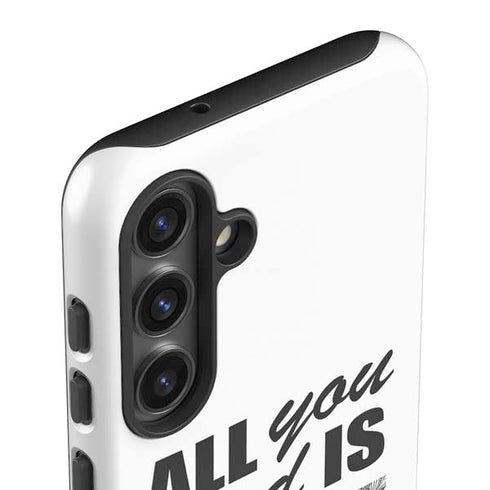 All You Need Is Love BW Galaxy S25 Impact Case